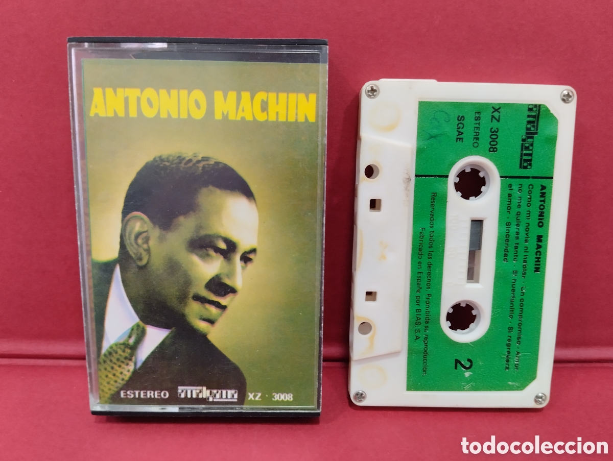 Casetes antiguos: CINTA CASSETTE ANTONIO MACHIN - Foto 1