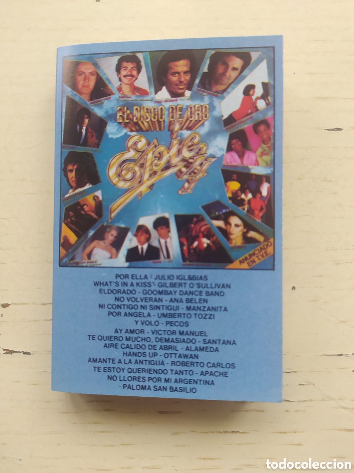 Casetes antiguos: Cassette Disco de Oro Epic - Foto 1