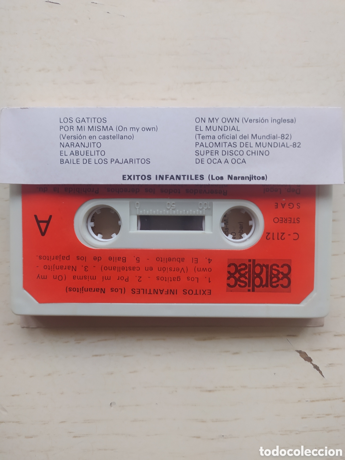 Casetes antiguos: Cassette Los Naranjitos - Foto 2