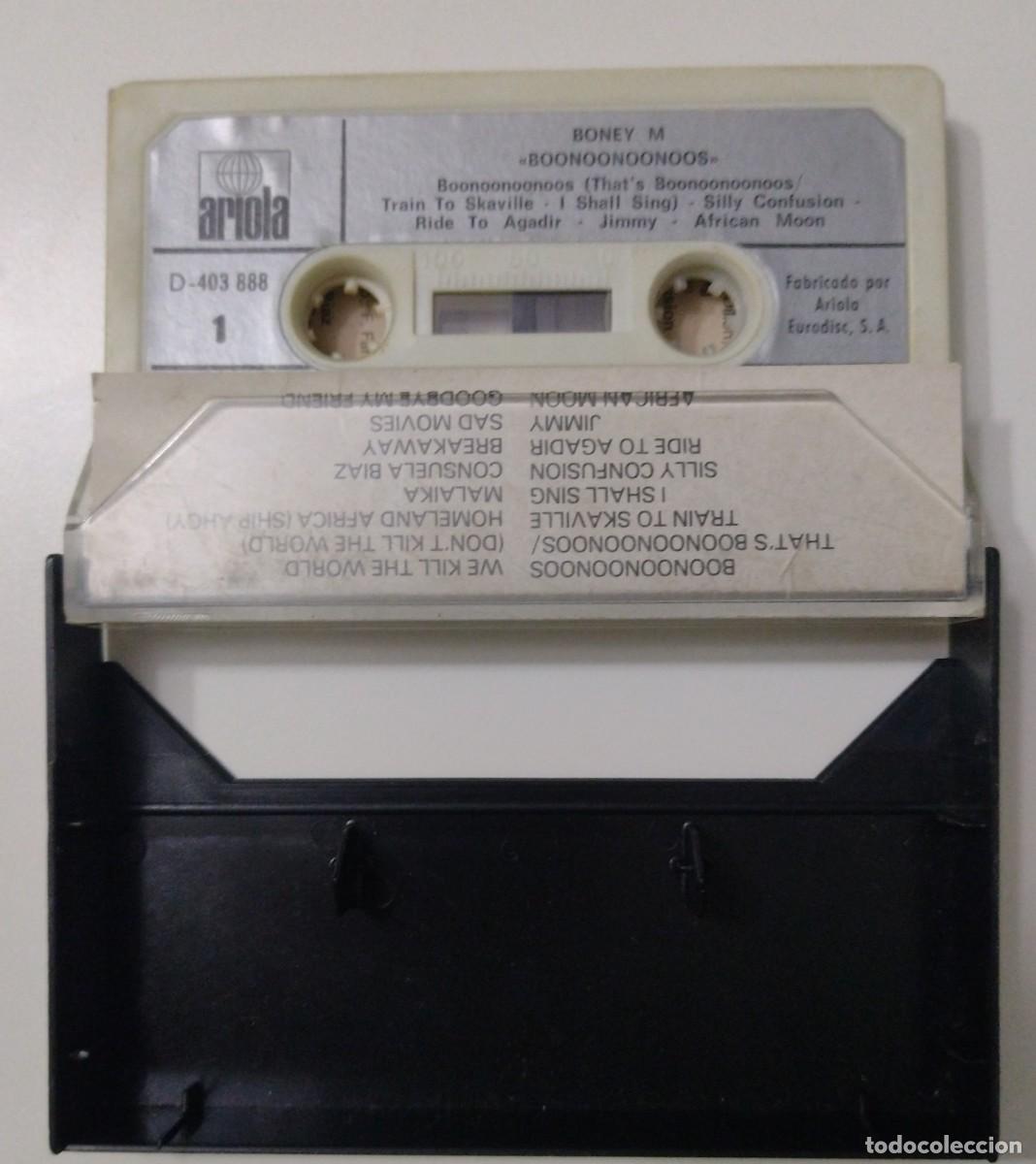 Casetes antiguos: Boney M: &rdquo;Boonoonoonoos&rdquo; (1981). Formato: casete / cassette - Foto 3
