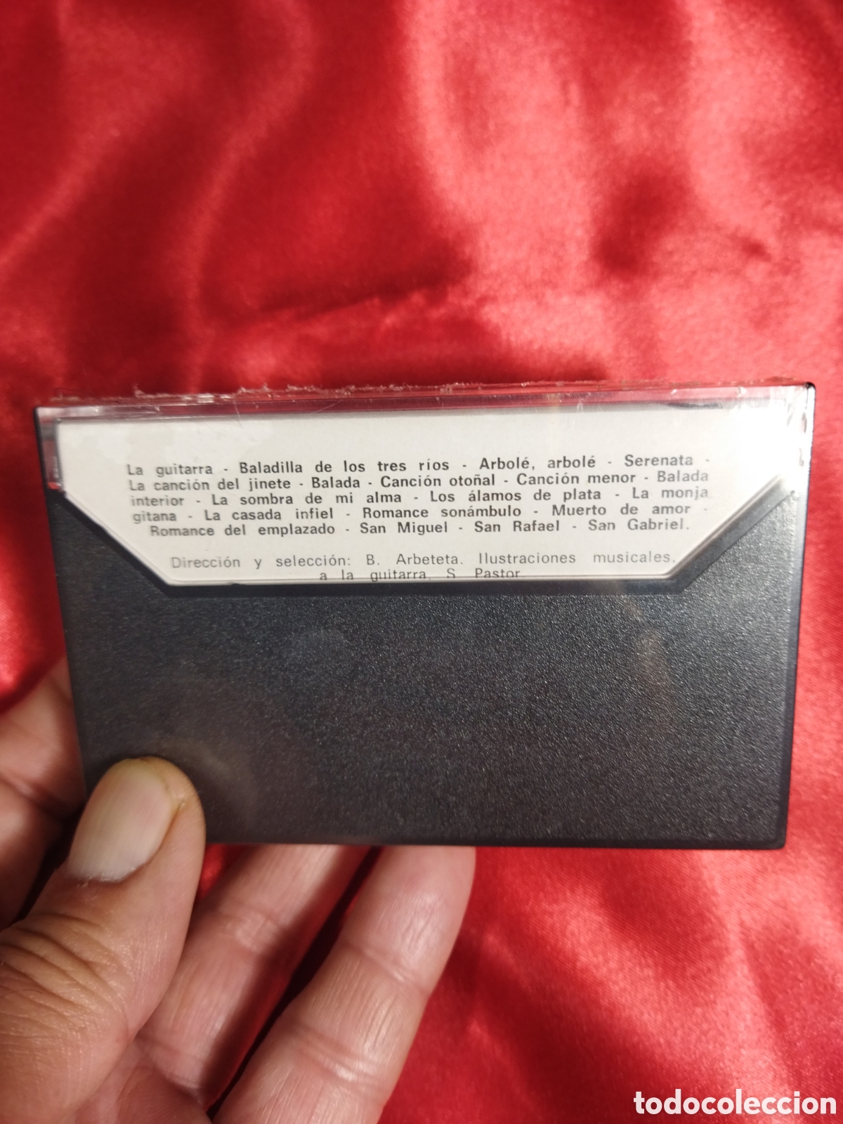 Casetes antiguos: Casete poesia Garc&iacute;a Lorca - Foto 2