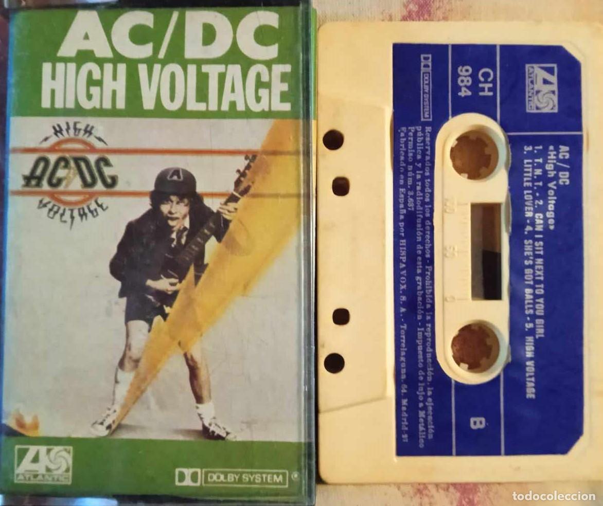 Casetes antiguos: ACDC AC DC - HIGH VOLTAGE - HEAVY - Foto 1
