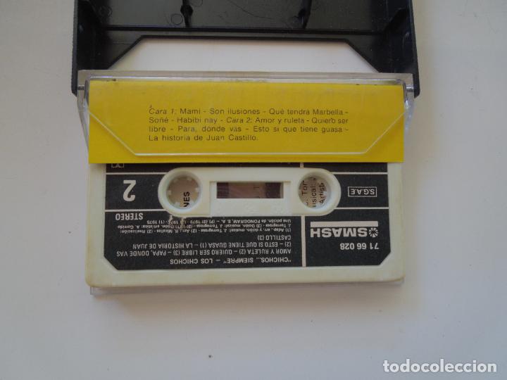 Casetes antiguos: CHICHOS - SIEMPRE - MAMI Y OTROS - SMASH 1975 -CASETES - Foto 2