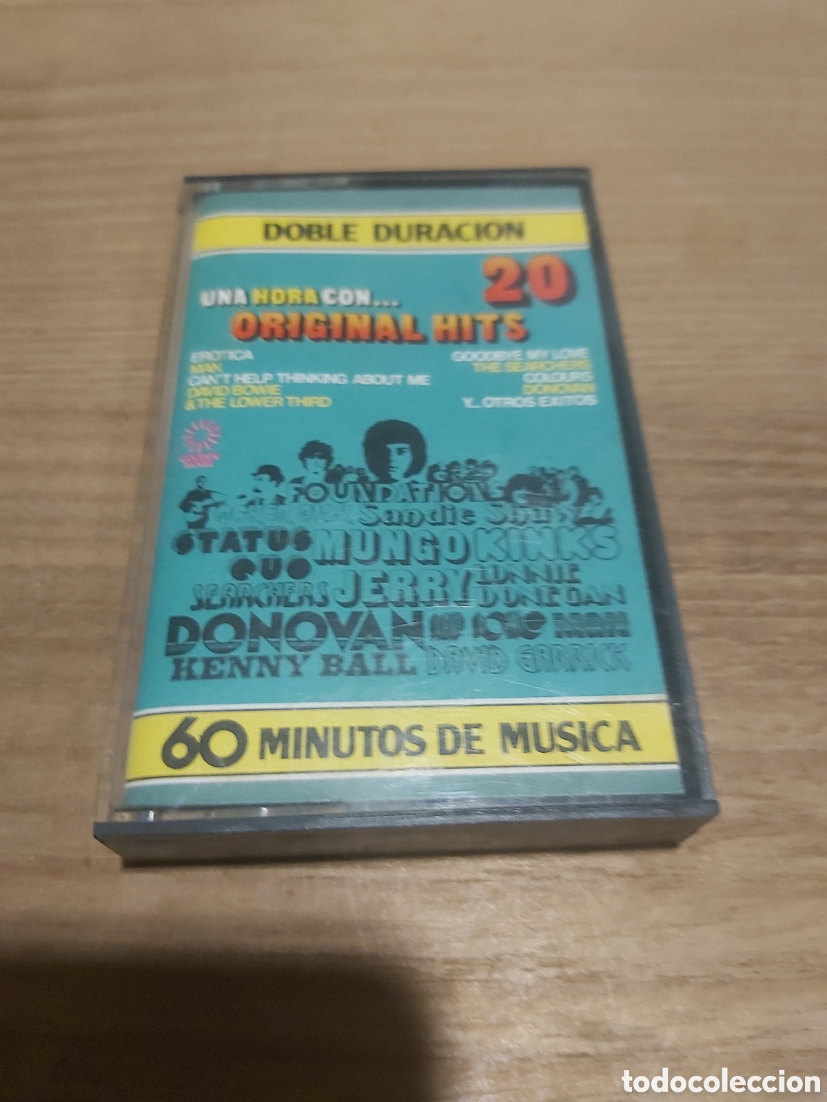 Casetes antiguos: 1976 cassette 60 minutos de musicagokden hour