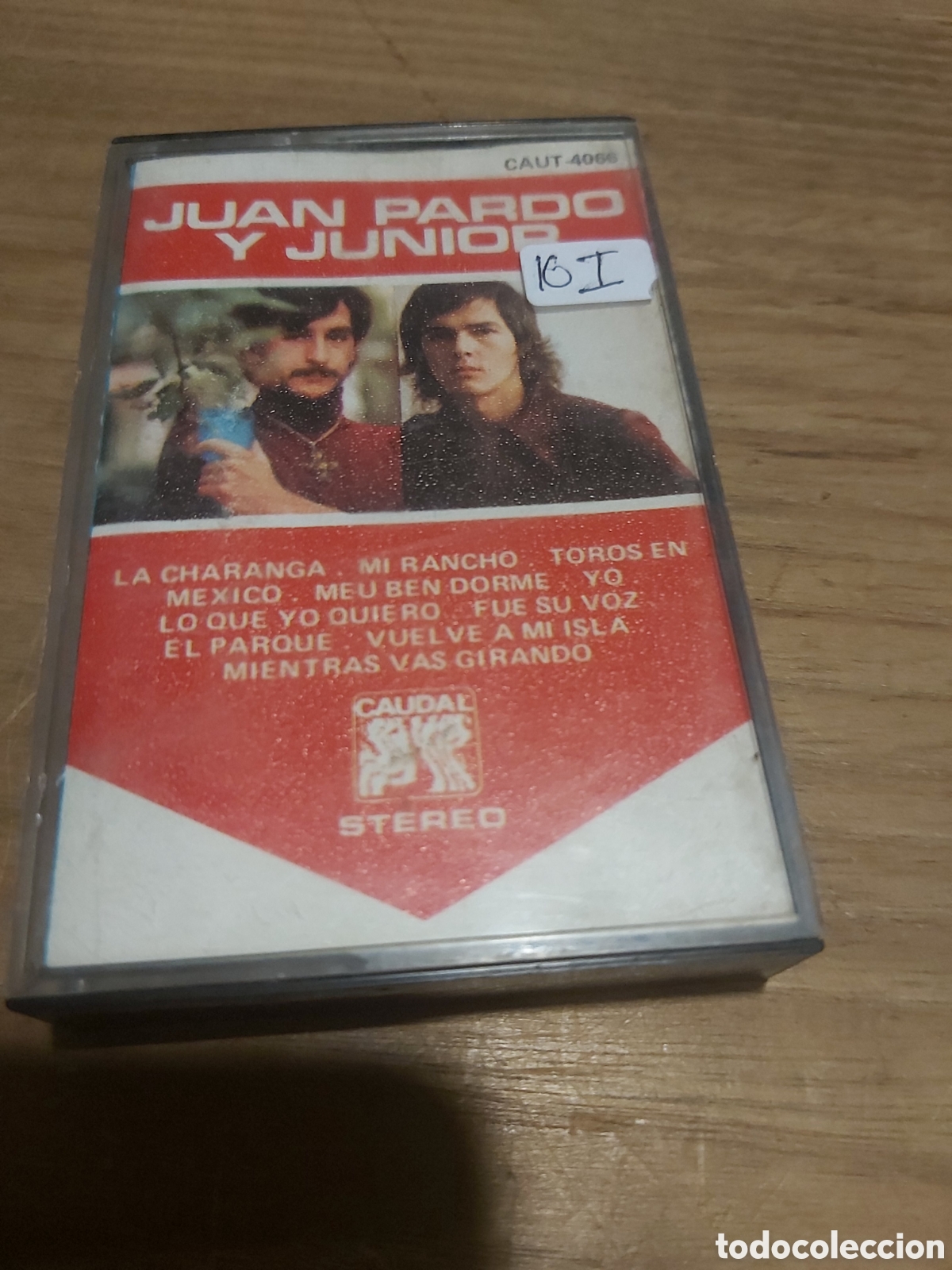 Casetes antiguos: 1977 cassette juan Pardo y Junior caudal - Foto 1
