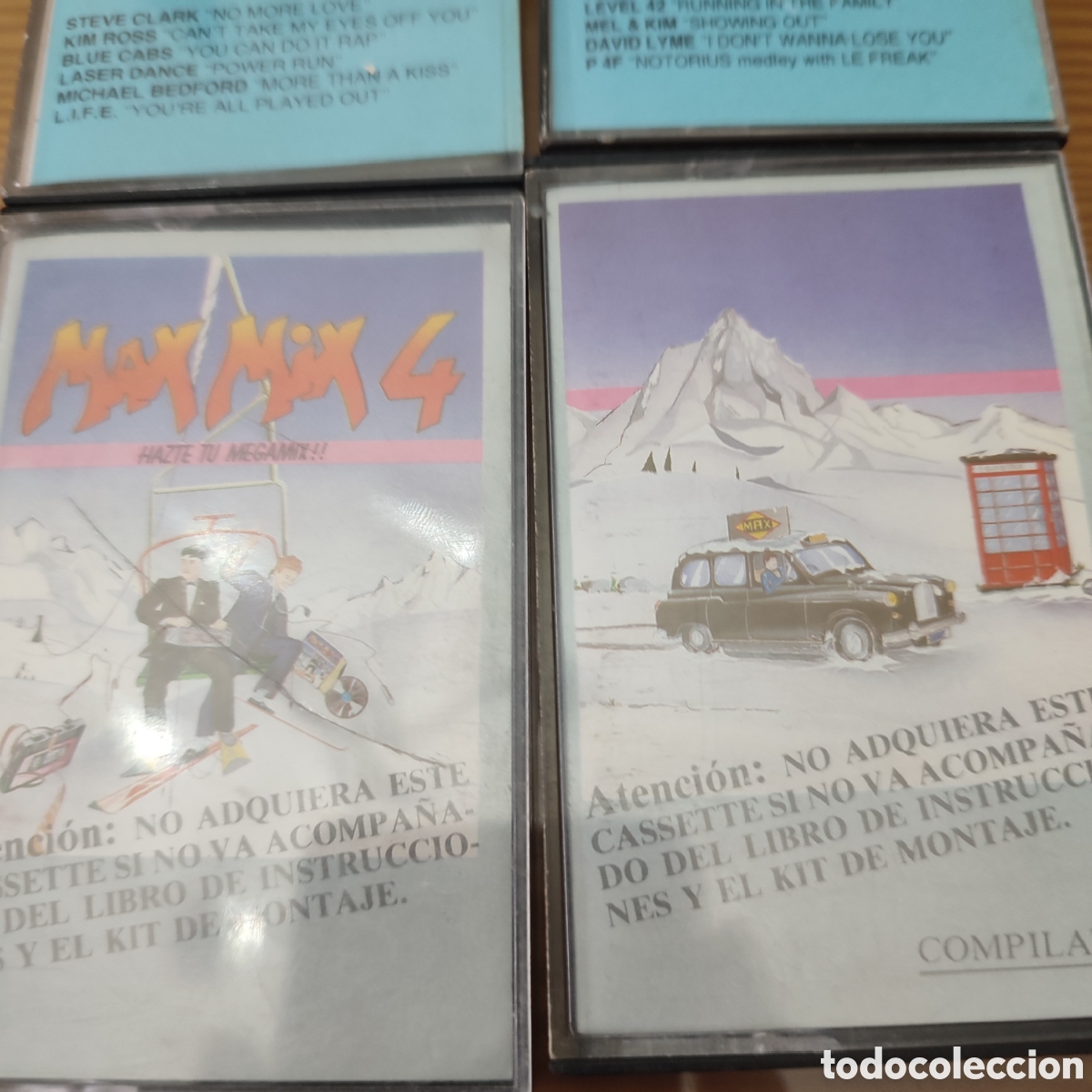 Casetes antiguos: Lote de cintas de cassette de Max Mix - Foto 2