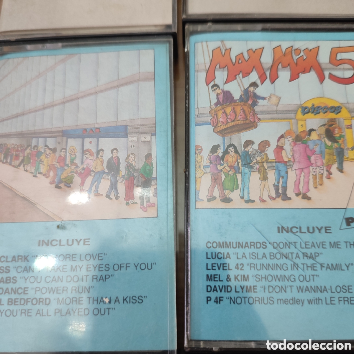 Casetes antiguos: Lote de cintas de cassette de Max Mix - Foto 3