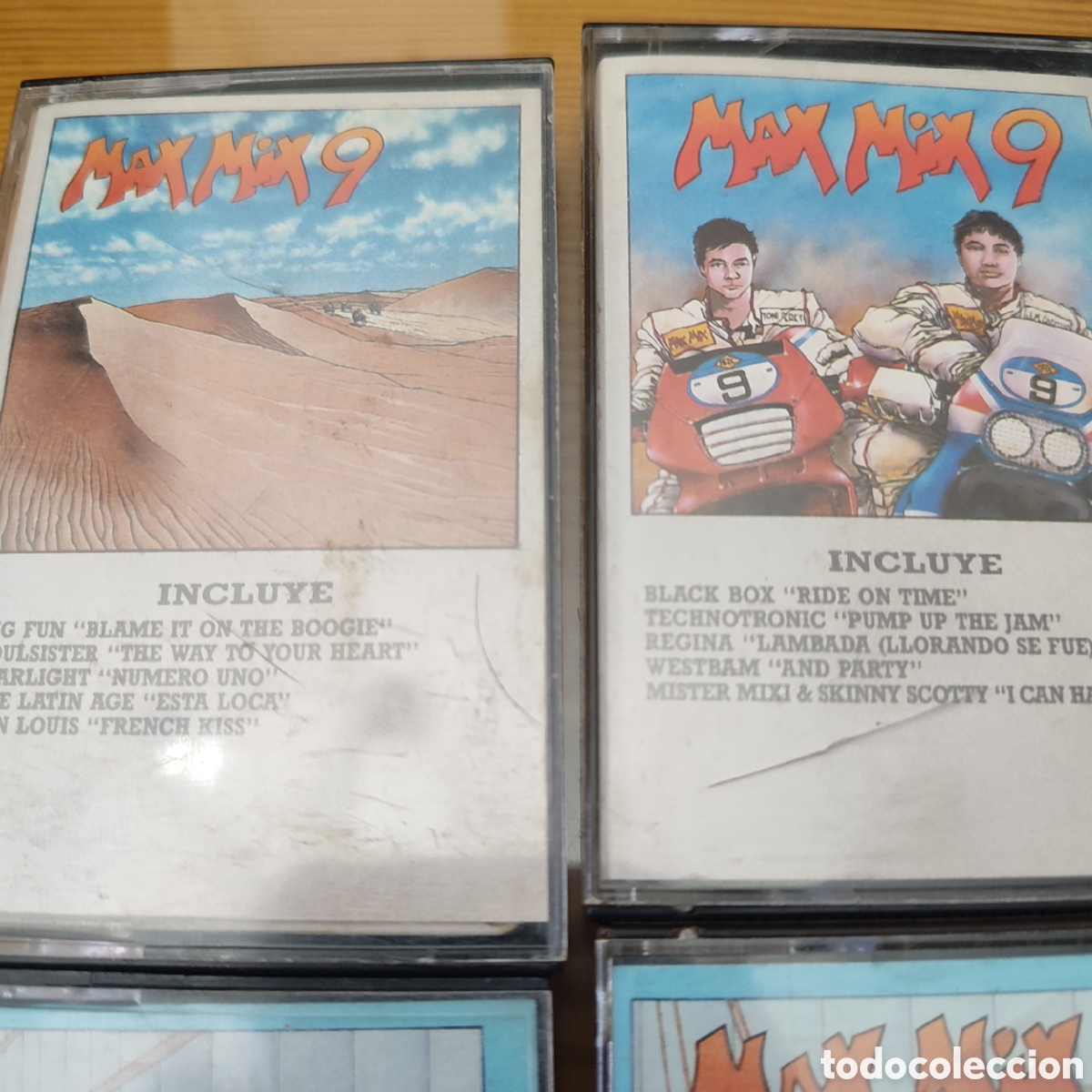 Casetes antiguos: Lote de cintas de cassette de Max Mix - Foto 4