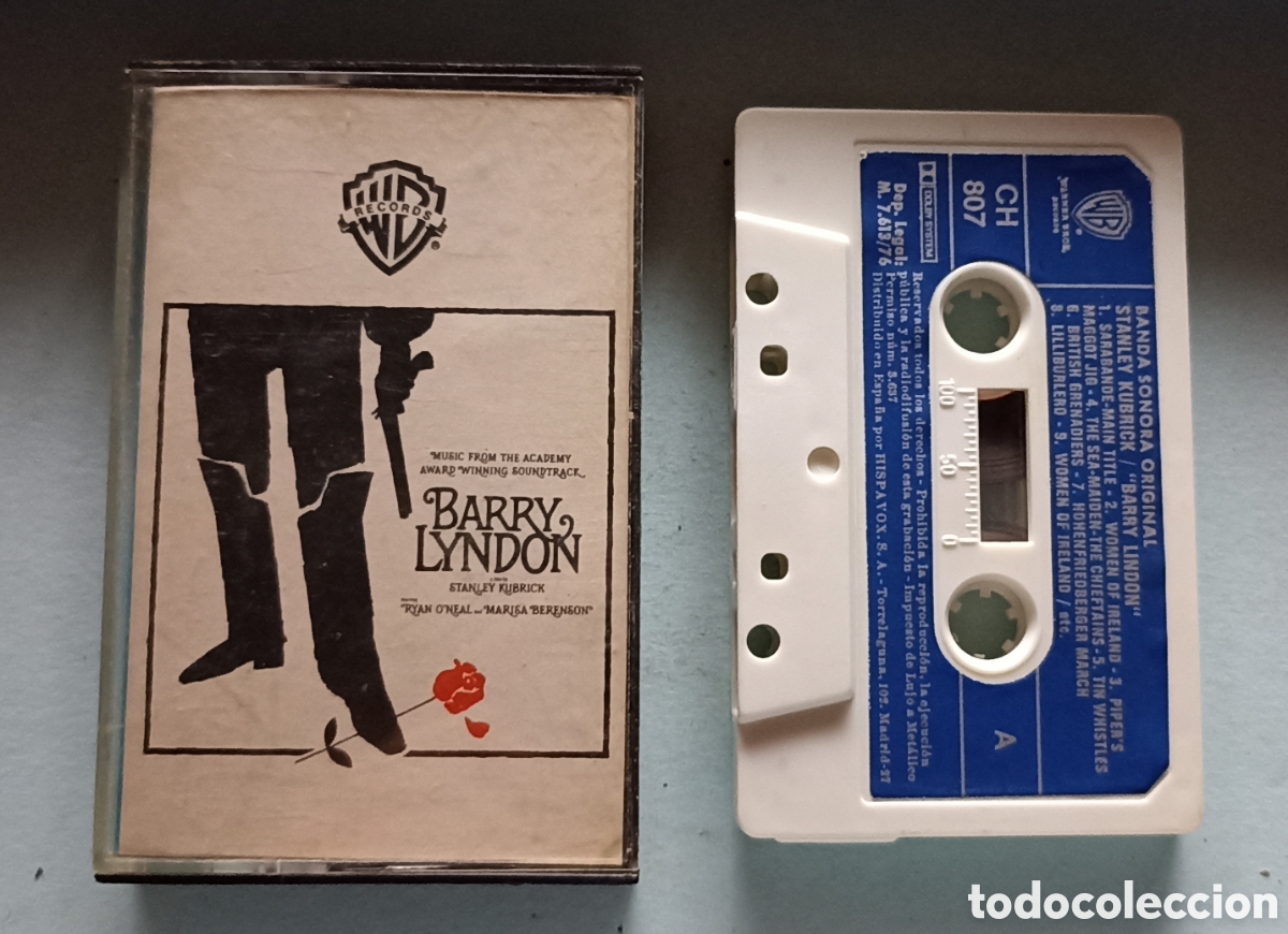 Casetes antiguos: Cinta Casete Barry Lyndon - Foto 1