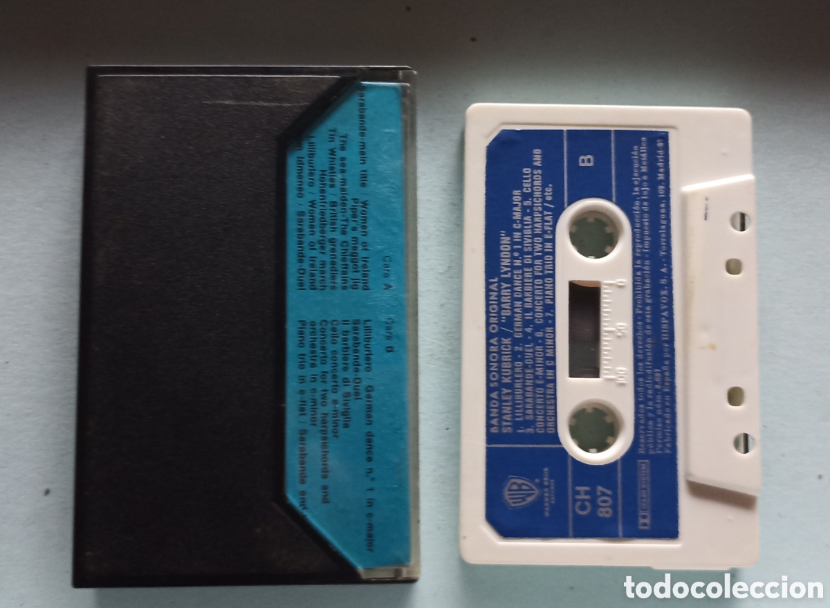 Casetes antiguos: Cinta Casete Barry Lyndon - Foto 2