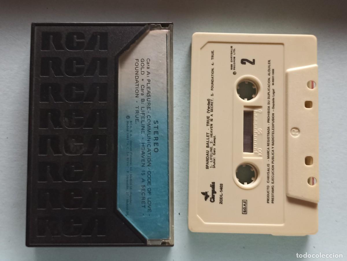 Casetes antiguos: Cinta Casete Spandau Ballet - True - Foto 2