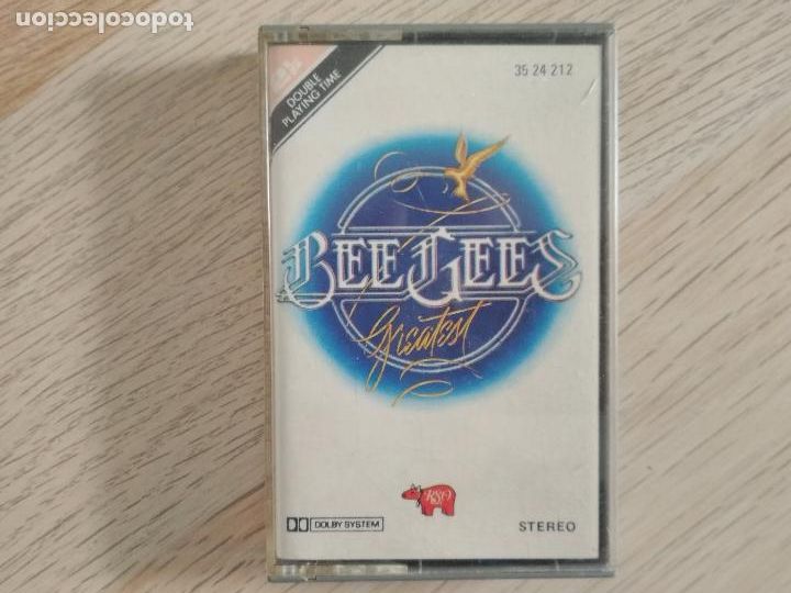 Casetes antiguos: bee gees, greatest, 1979,rso, 2lps - Foto 1