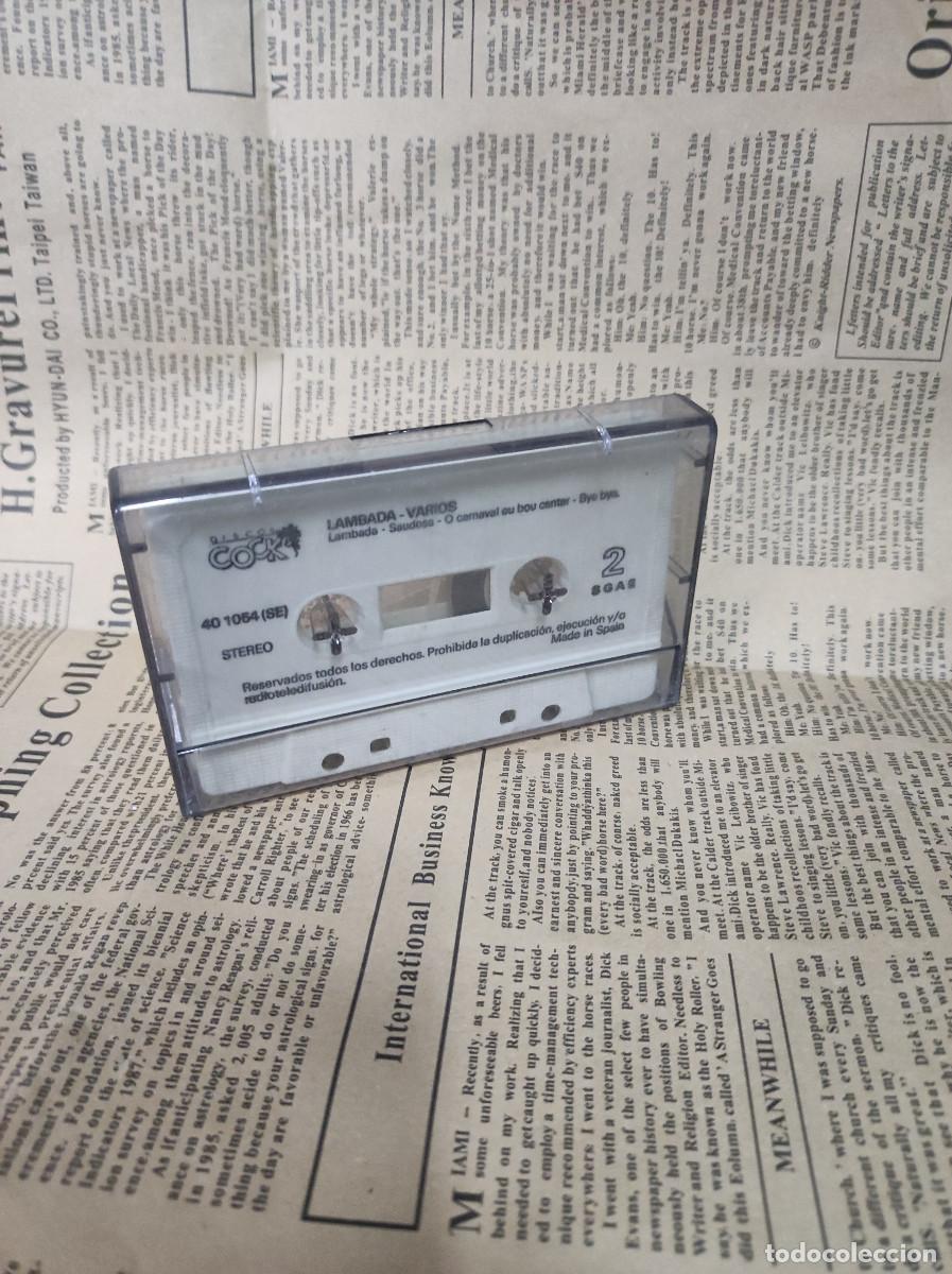 Casetes antiguos: LAMBADA VARIOS - Foto 1