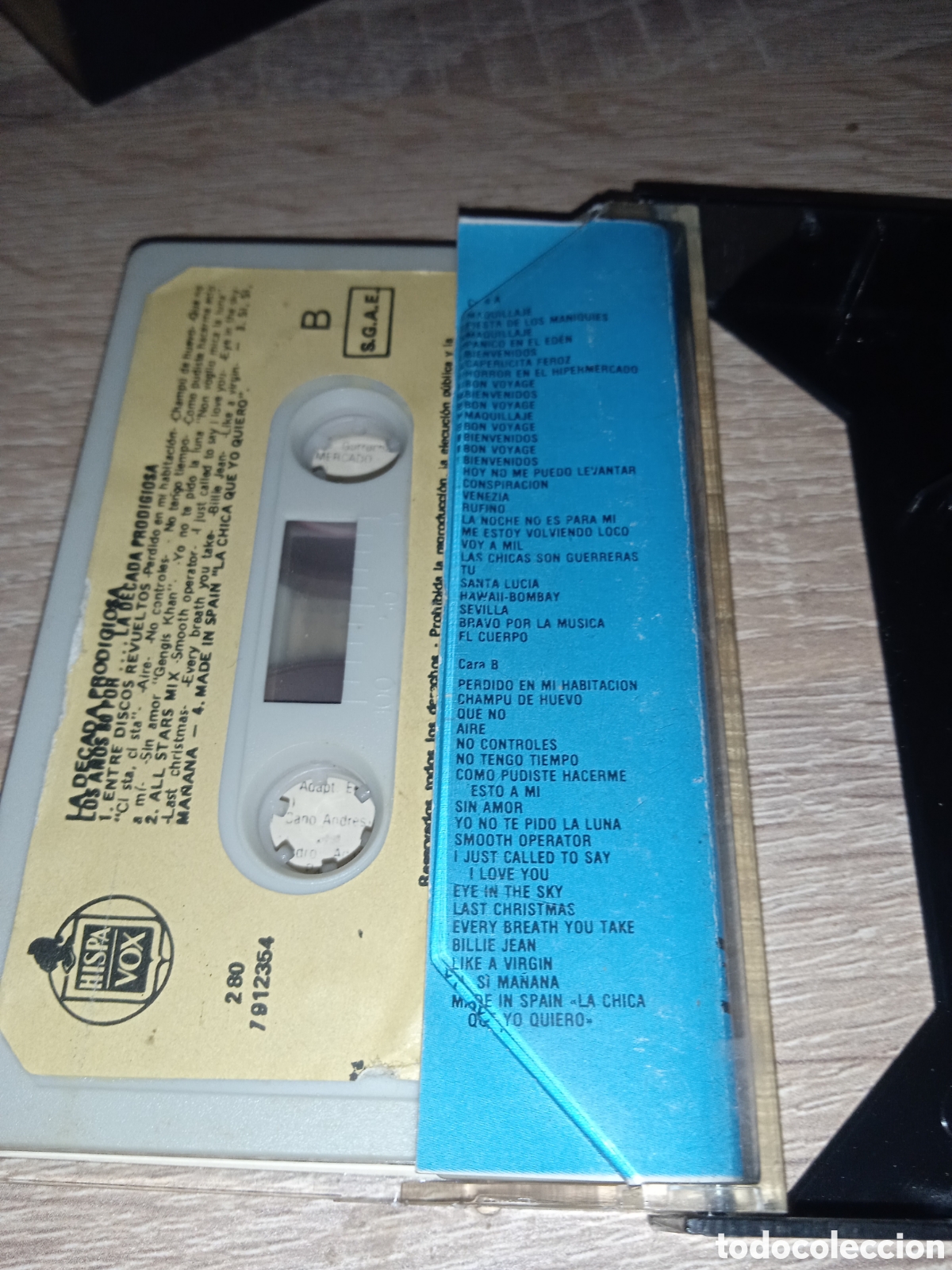 Casetes antiguos: La d&eacute;cada prodigiosa casete - Foto 2