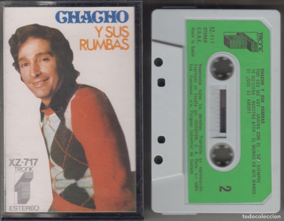 Casetes antiguos: Chacho y sus rumbas cassette 1975 - Foto 1