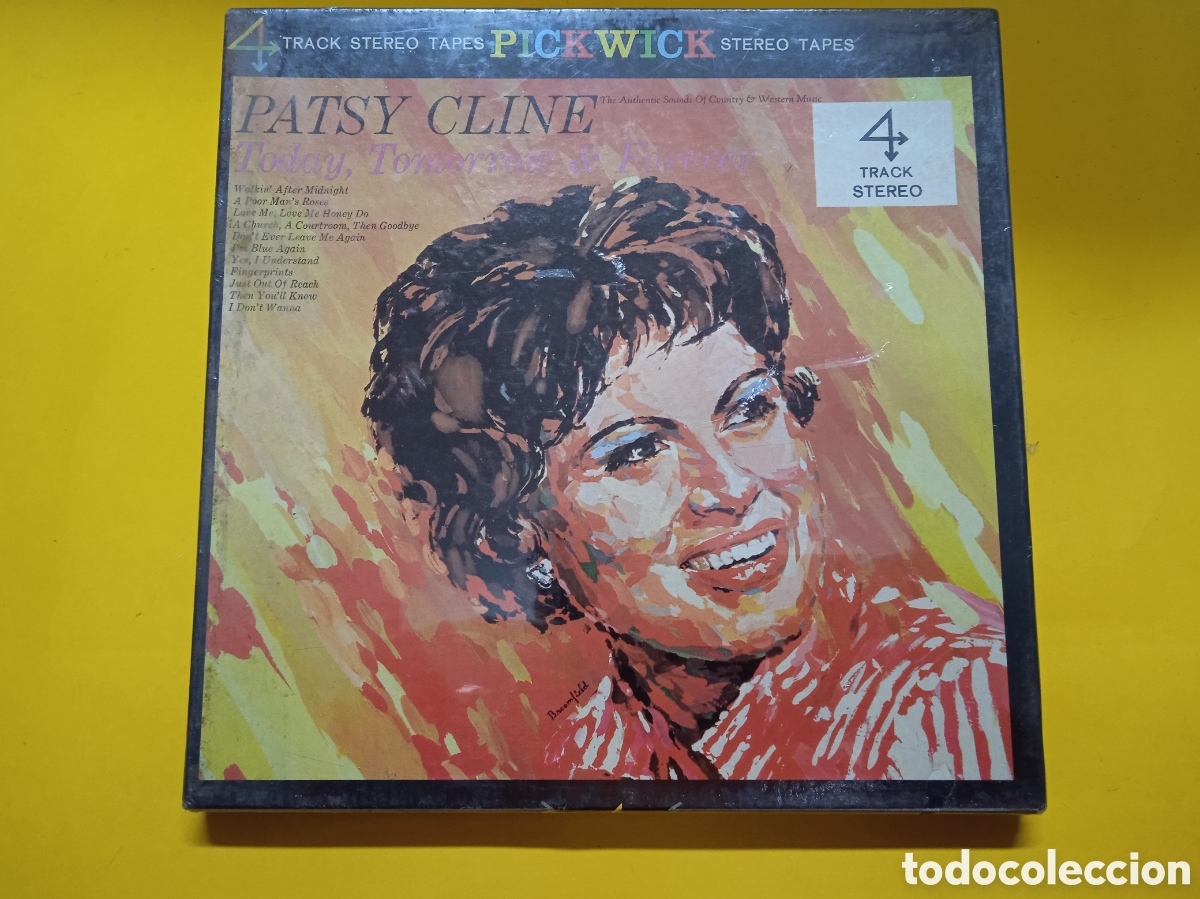 Casetes antiguos: Cinta R2R Patsy Cline P4T-434 7 1/2 Precintada - Foto 1