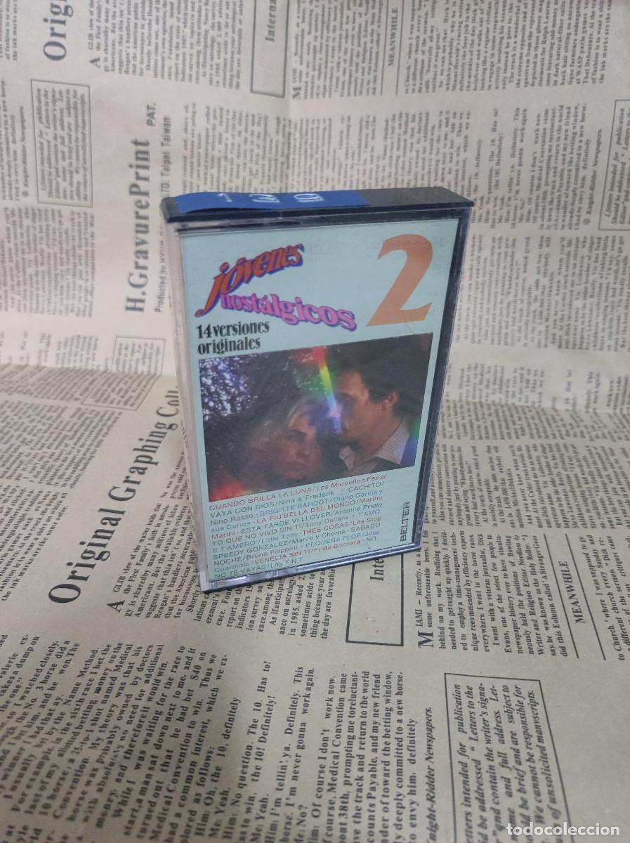 Casetes antiguos: JOVENES NOSTALGICOS 14 VERSIONES ORIGINALES - Foto 1