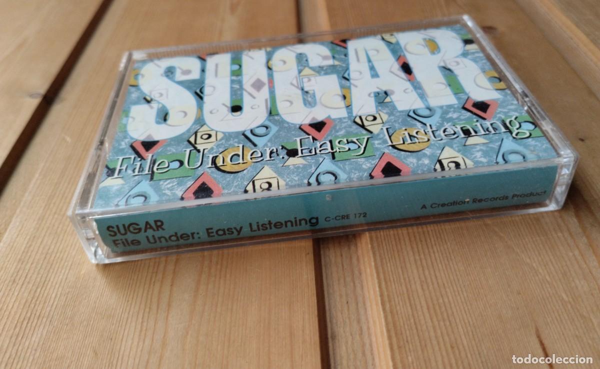 Casetes antiguos: Cassette de Sugar: &rdquo;File Under: Easy Listening&rdquo;. 1994 - Foto 2