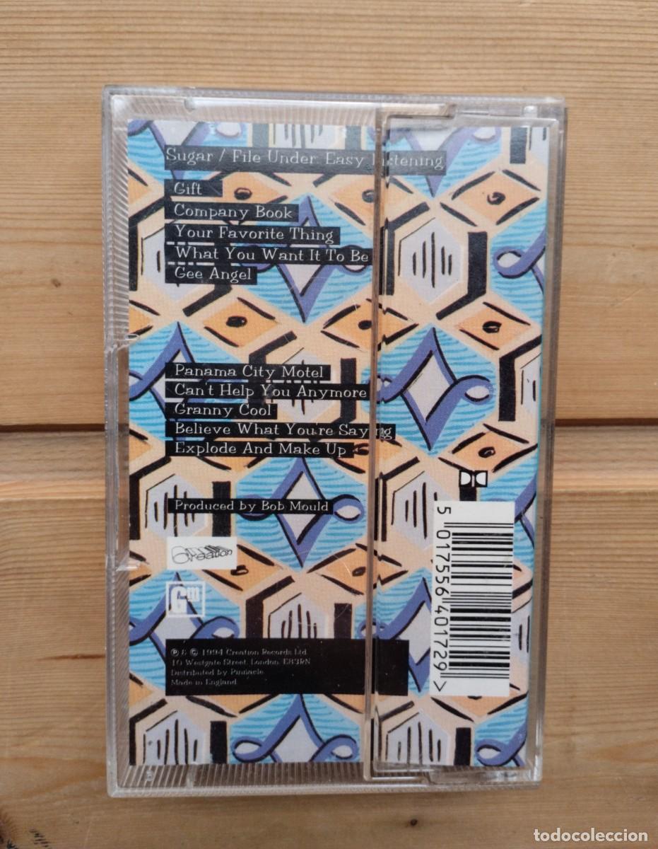 Casetes antiguos: Cassette de Sugar: &rdquo;File Under: Easy Listening&rdquo;. 1994 - Foto 3
