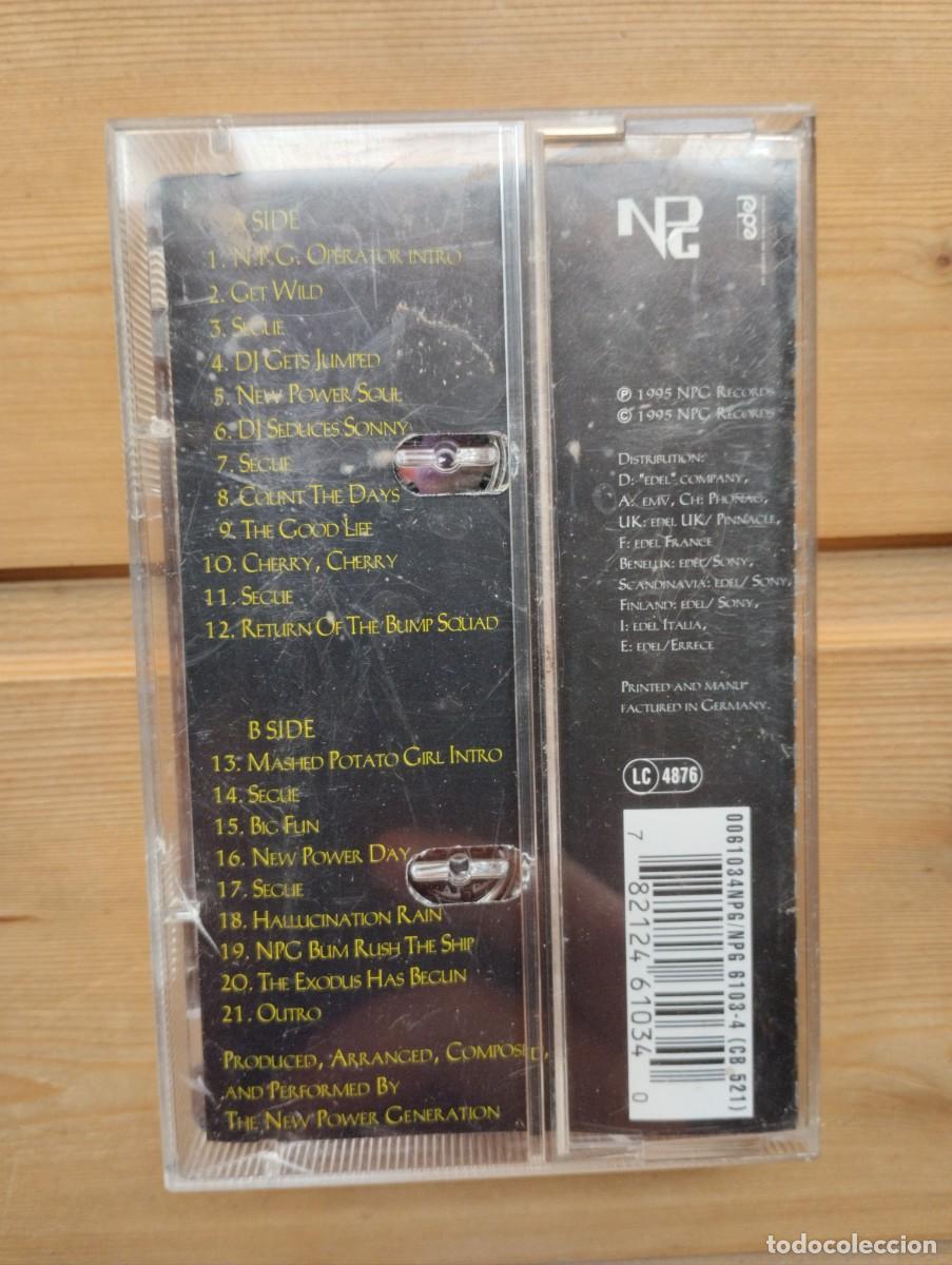 Casetes antiguos: Cassette New Power Generation: Exodus. 1995 - Foto 3