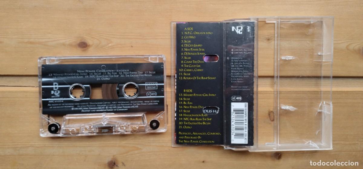 Casetes antiguos: Cassette New Power Generation: Exodus. 1995 - Foto 4