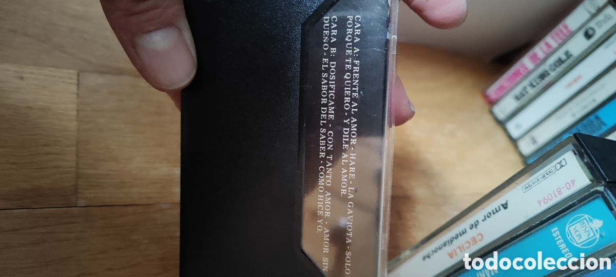 Casetes antiguos: Cassette Mar&iacute;a Jim&eacute;nez - Foto 2