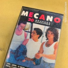 Casetes antiguos: ANTIGUA CINTA DE CASETE MECANO , CBS 1988. RARO Y DIFICIL