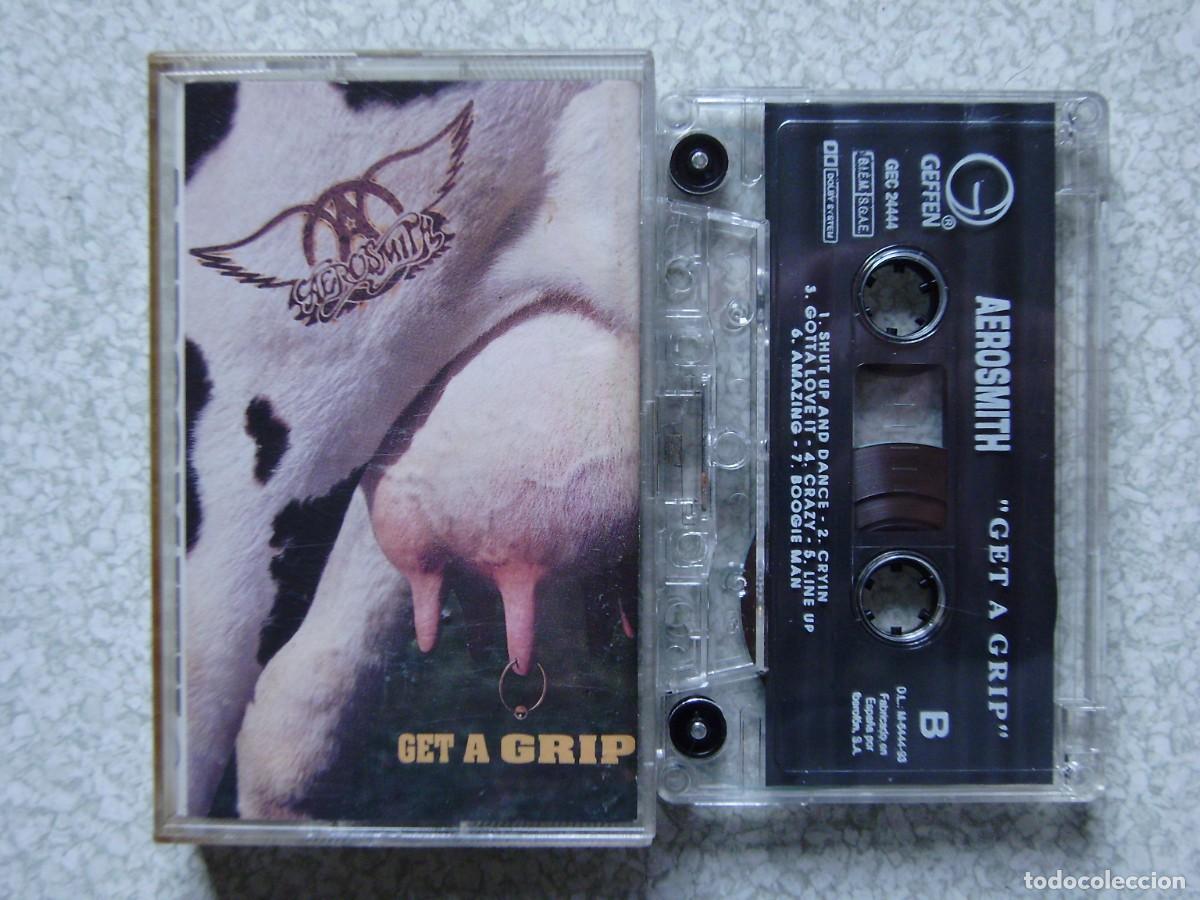 Casetes antiguos: AEROSMITH.GET A GRIP...PEDIDO MINIMO 5&euro; - Foto 1