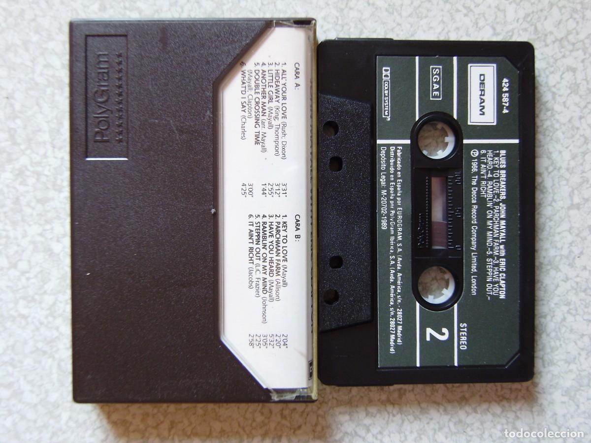 Casetes antiguos: BLUES BREAKERS.JOHN MAYALL + ERIC CLAPTON...PEDIDO MINIMO 5&euro; - Foto 2