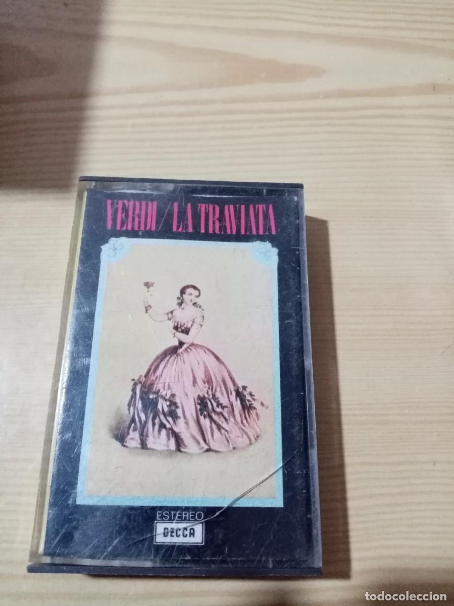 Casetes antiguos: VERDI. LA TRAVIATA. DECCA. C27F - Foto 1