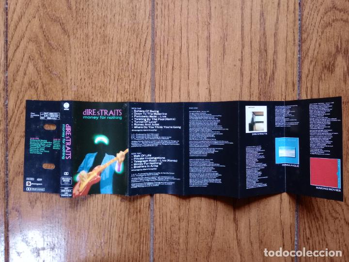 Casetes antiguos: Dir&eacute; Straits - money for nothing - Foto 3