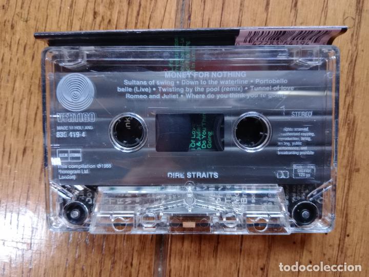 Casetes antiguos: Dir&eacute; Straits - money for nothing - Foto 5