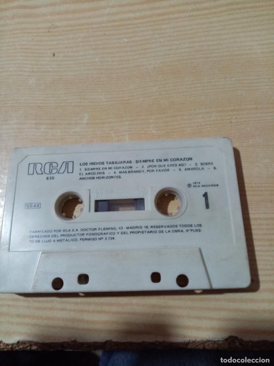 Casetes antiguos: LOS INDIOS TABAJARAS. SIEMPRE EN MI CORAZON. SIN CARATULA. C27F - Foto 1