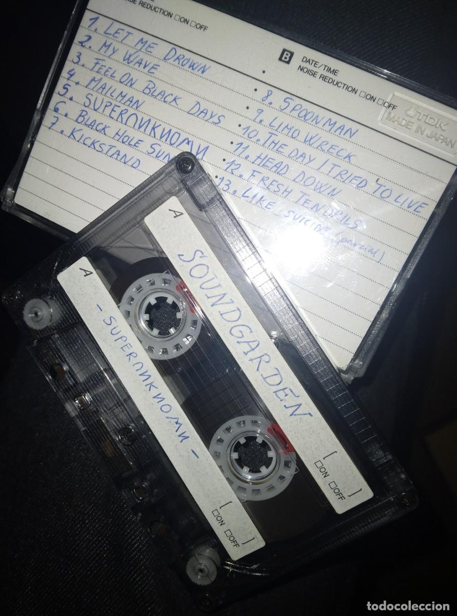 Casetes antiguos: CASSETTE SOUNDGARDEN - Superunknown (grabada TDK) - Foto 2