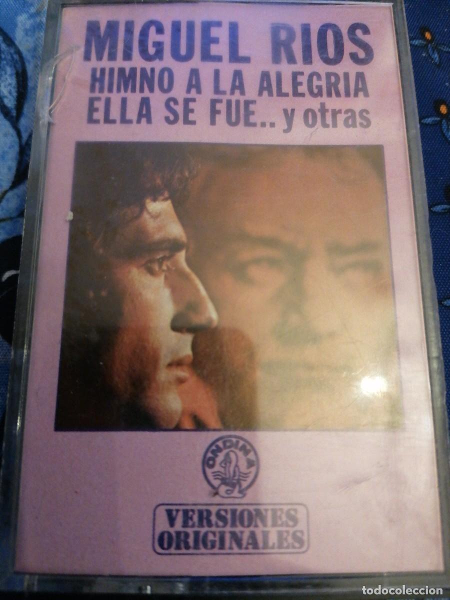 Casetes antiguos: Miguel R&iacute;os -himno a la alegr&iacute;a - Foto 1