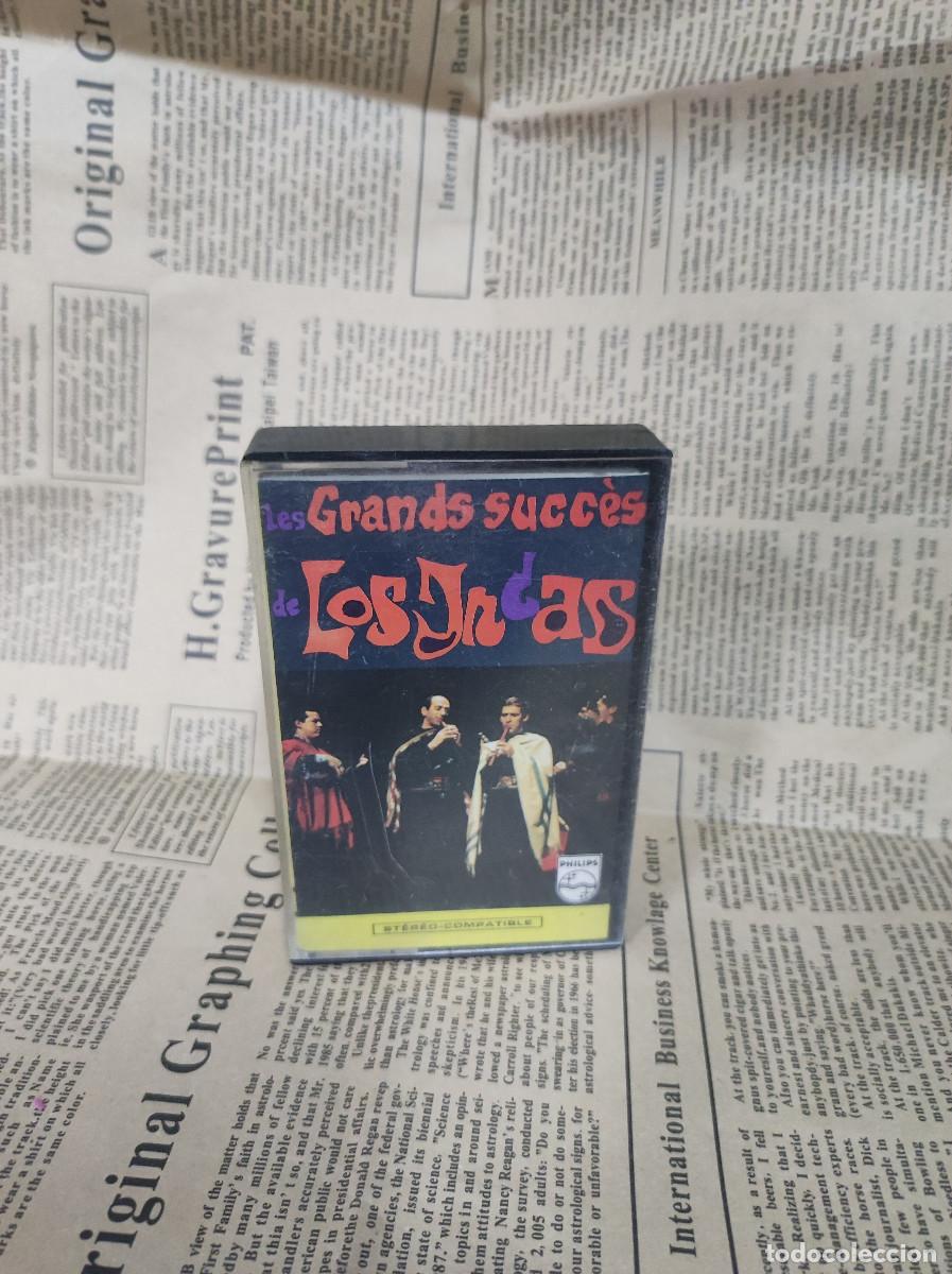Casetes antiguos: LES GRANDS SUCCES DE LOS INCAS CASSETTE - Foto 1