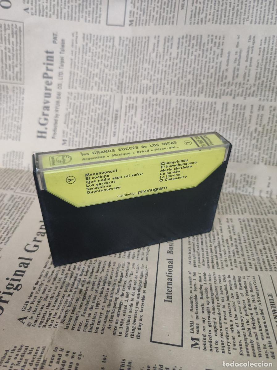Casetes antiguos: LES GRANDS SUCCES DE LOS INCAS CASSETTE - Foto 2