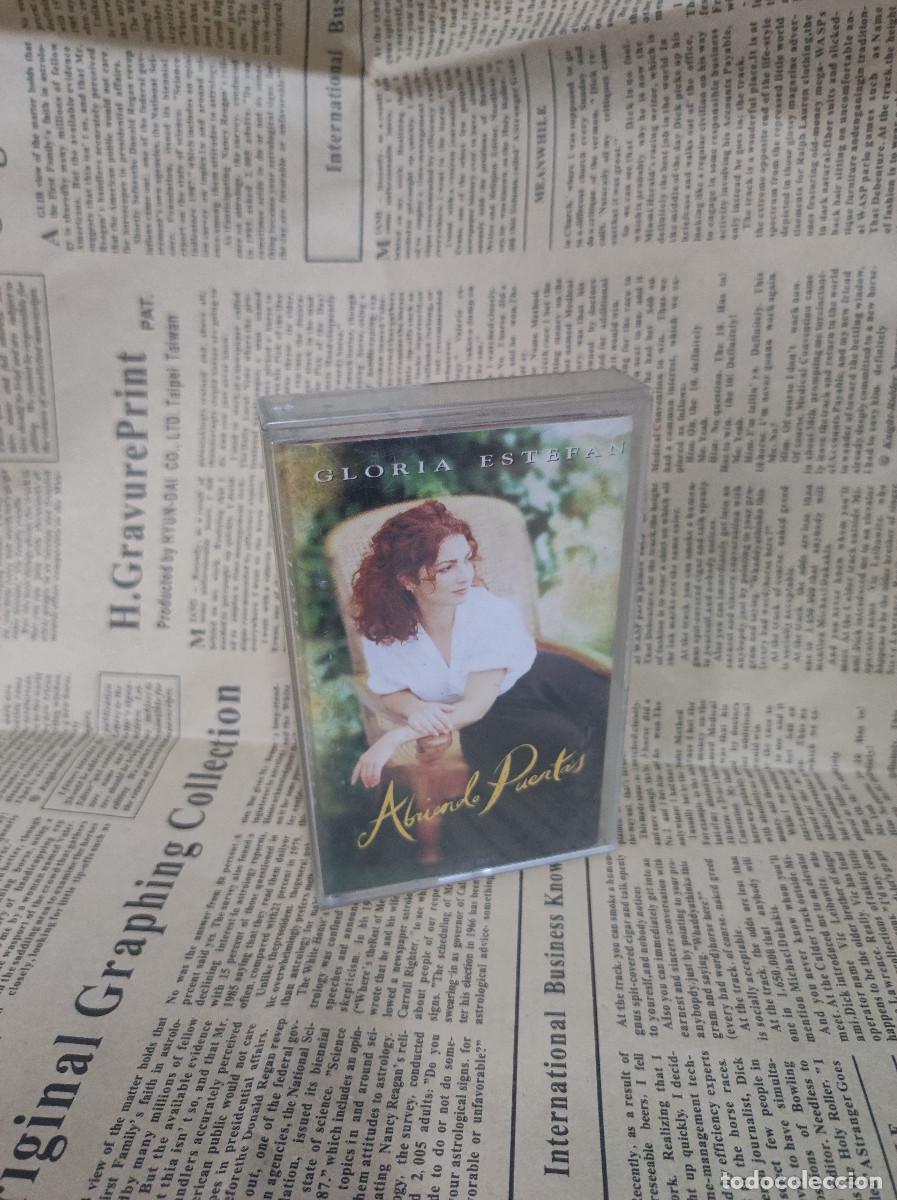 Casetes antiguos: Gloria Estefan - Abriendo Puertas - Foto 1