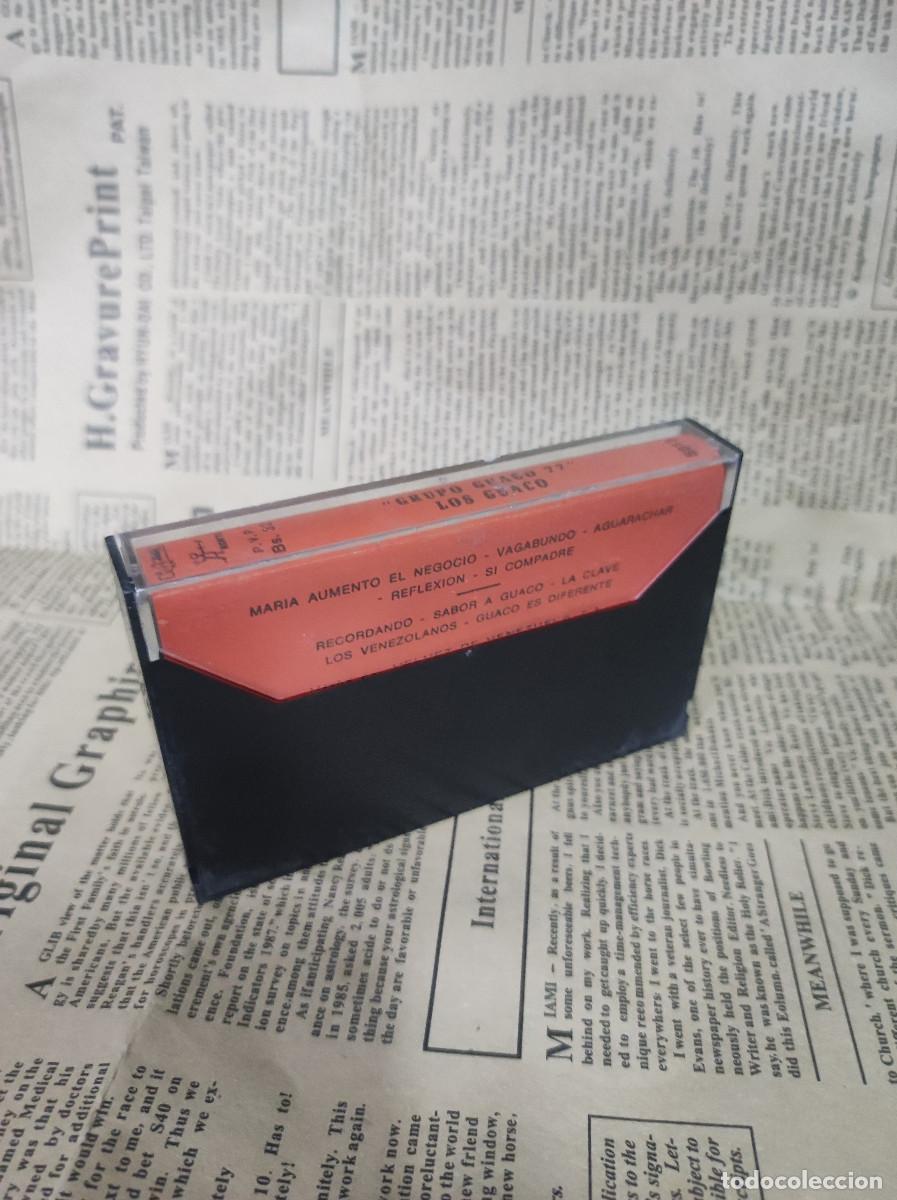 Casetes antiguos: GRUPO GUACO 77 LOS GUACO CASSETTE - Foto 2
