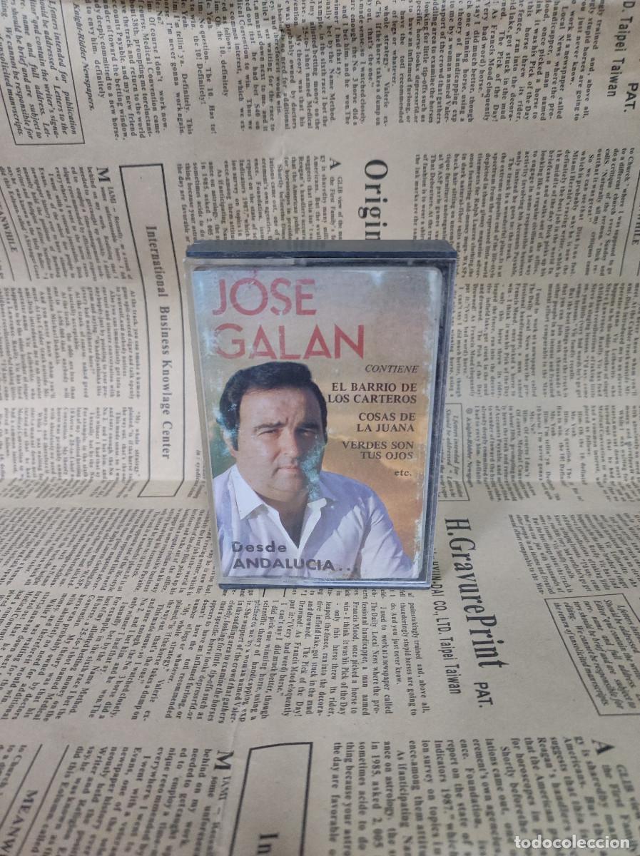 Casetes antiguos: JOSE GALAN DESDE ANDALUCIA - Foto 1