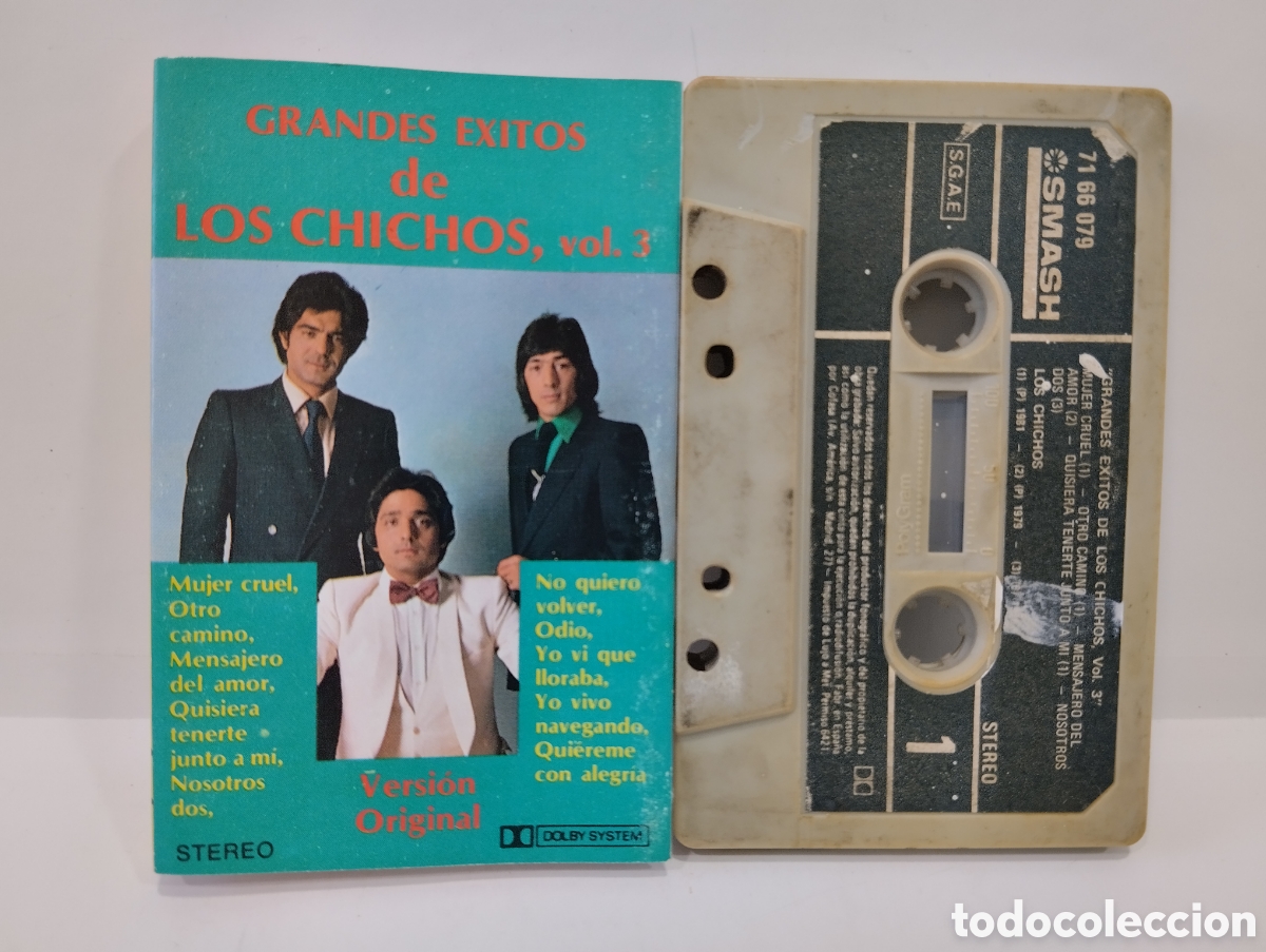 Casetes antiguos: CINTA CASSETTE LOS CHICHOS GRANDES EXITOS ORIGINAL - Foto 1