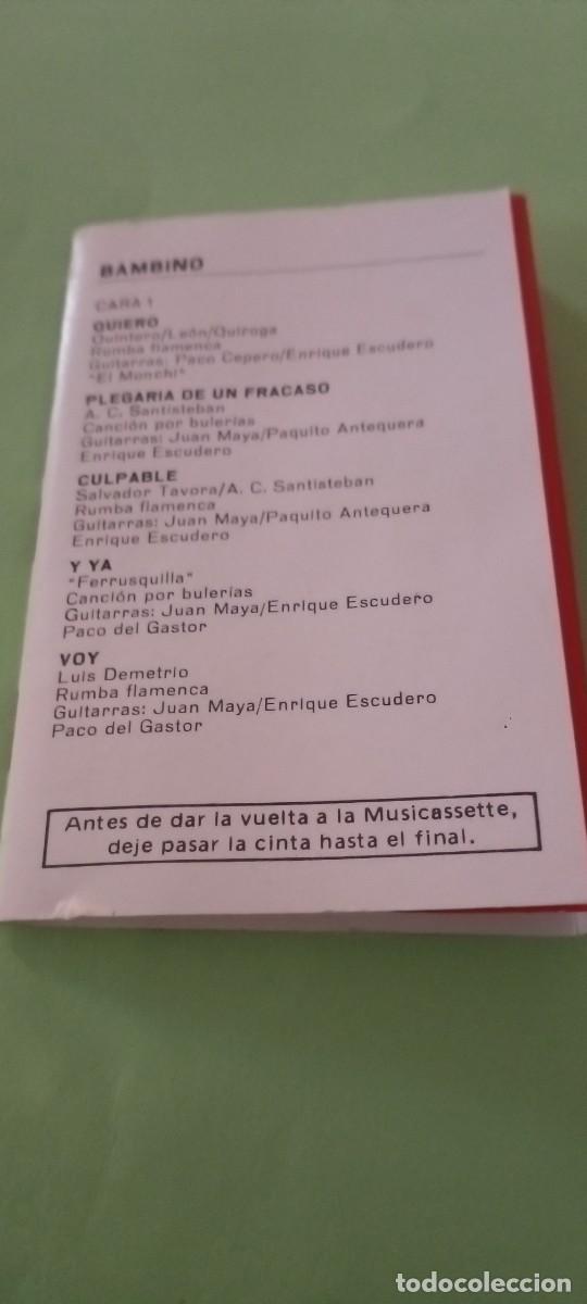 Casetes antiguos: Cassette Bambino original 1973 - Foto 3