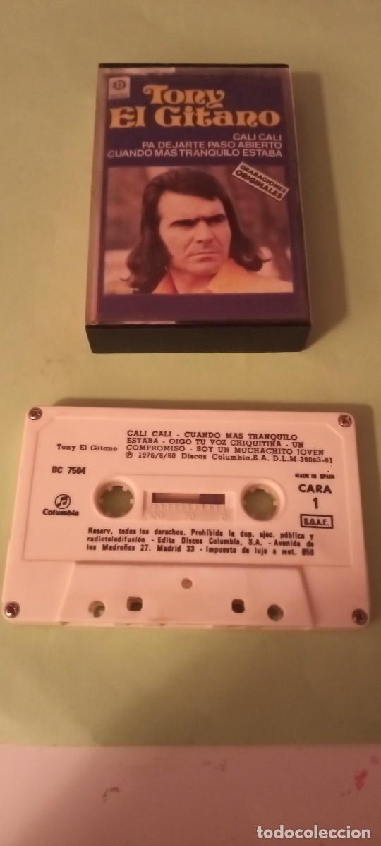 Casetes antiguos: Cassette Tony el gitano original 1981 - Foto 1