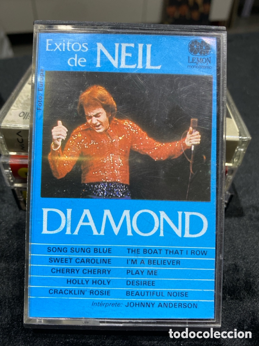 Casetes antiguos: CASSETTE &Eacute;XITOS DE NEIL DIAMOND. - Foto 1