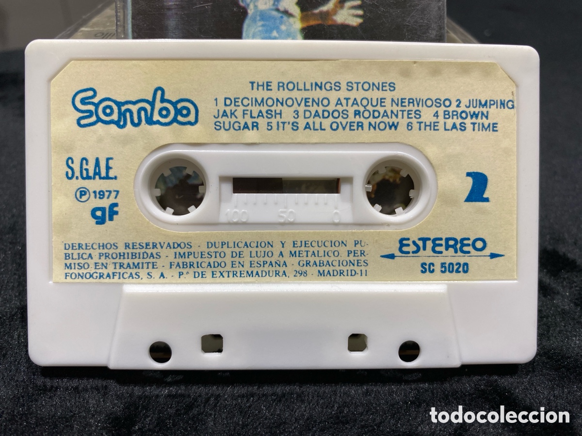 Casetes antiguos: CASSETTE THE ROLLING STONES - Foto 3
