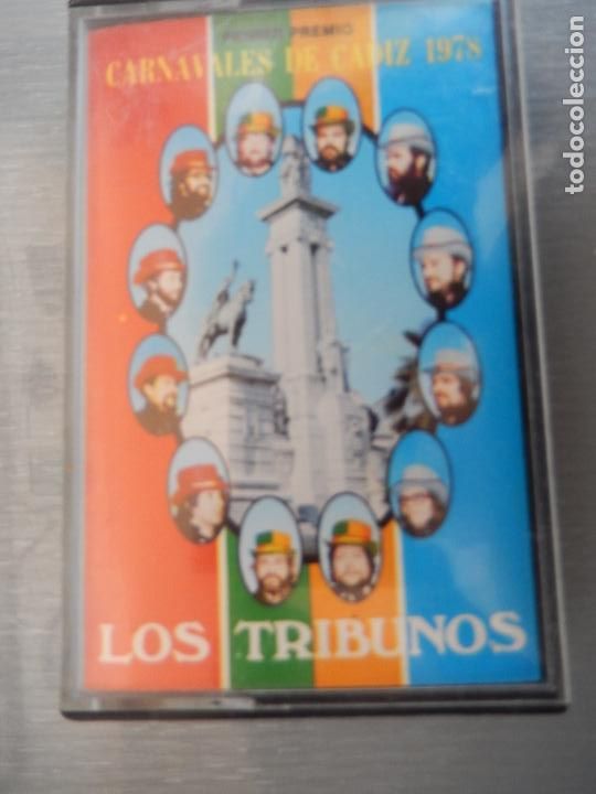 Casetes antiguos: LOS TRIBUNOS , CARNAVALES DE CADIZ 1978 - CASETE