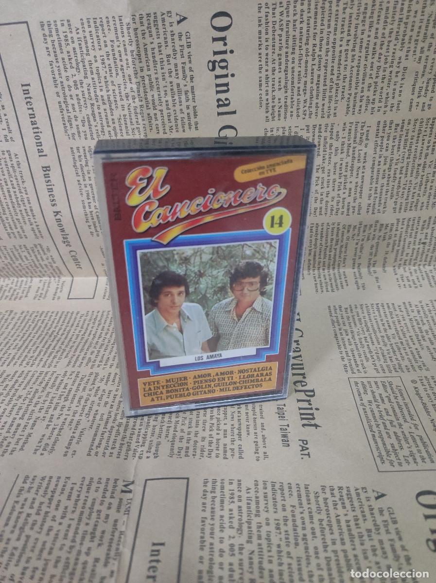 Casetes antiguos: EL CANCIONERO LOS AMAYA - Foto 1