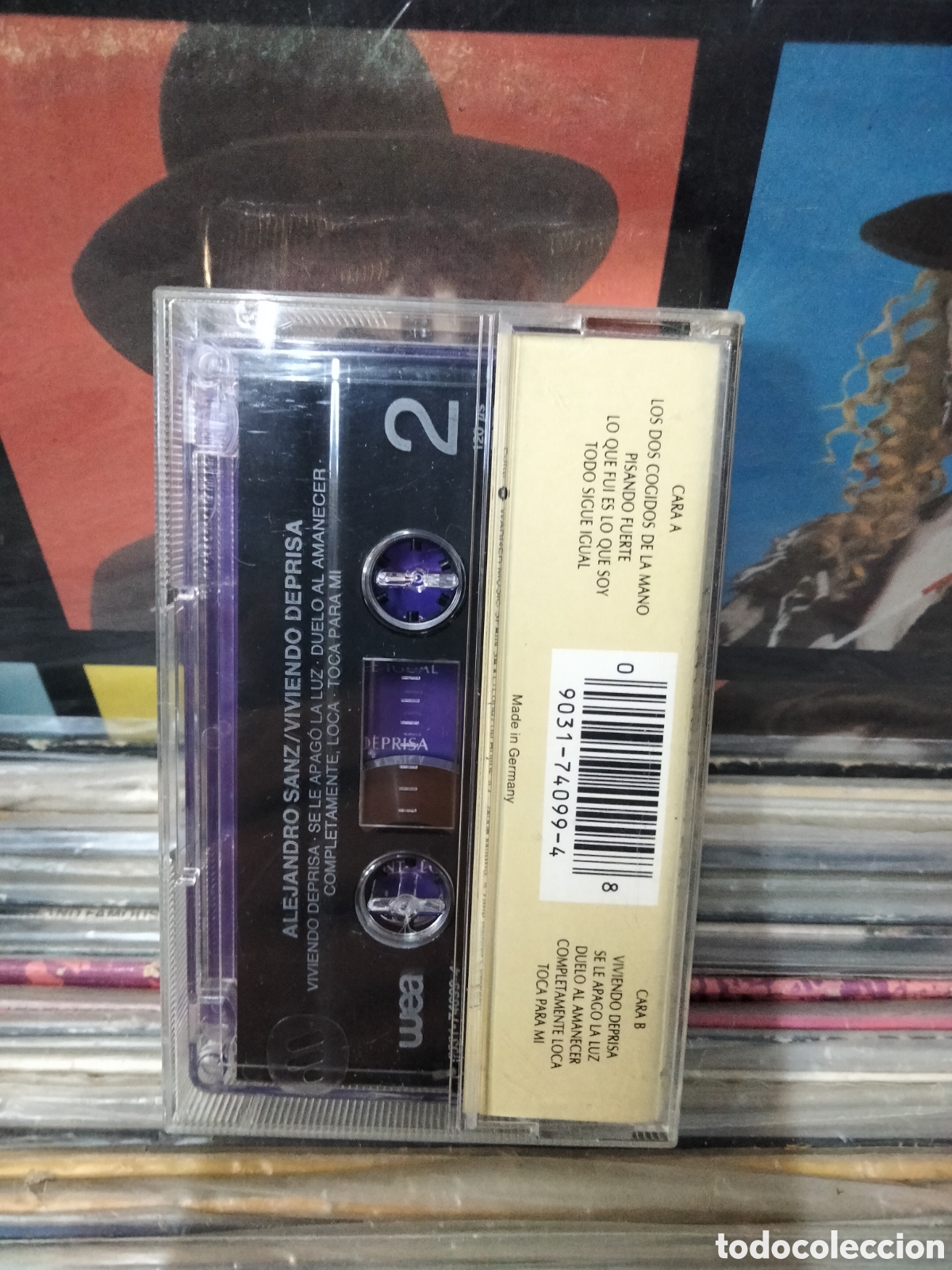 Casetes antiguos: Alejandro Sanz viviendo deprisa - Foto 2