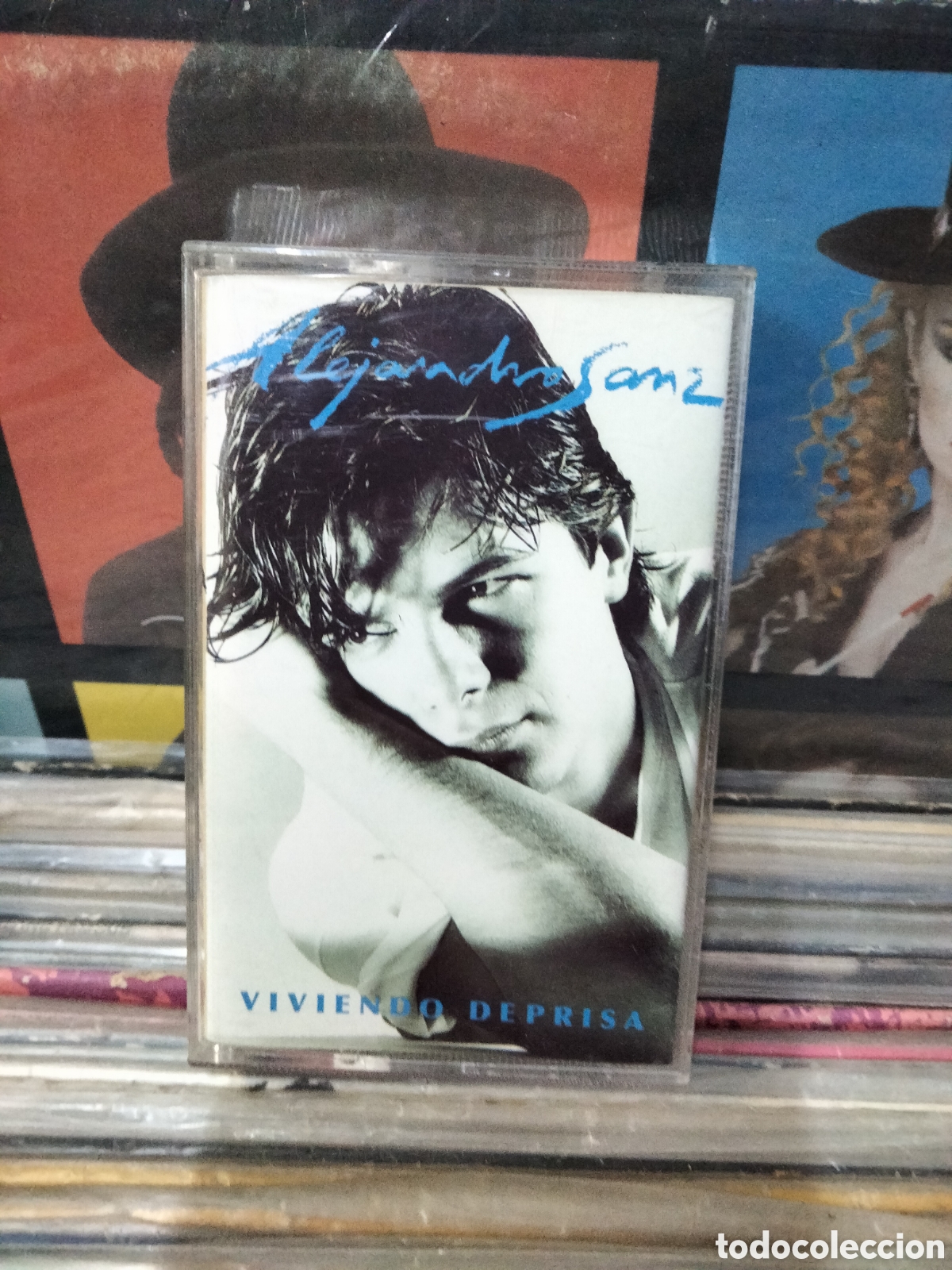 Casetes antiguos: Alejandro Sanz viviendo deprisa - Foto 1