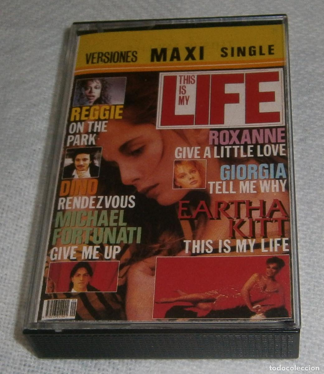 Casetes antiguos: versiones maxi single this is my Life Eartha KITT - Foto 1